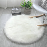 Round Cloud Soft Plush Rug