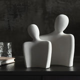 Romantic Couple Ceramic Sculpture