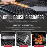 Stainless Grill Brush and Scraper