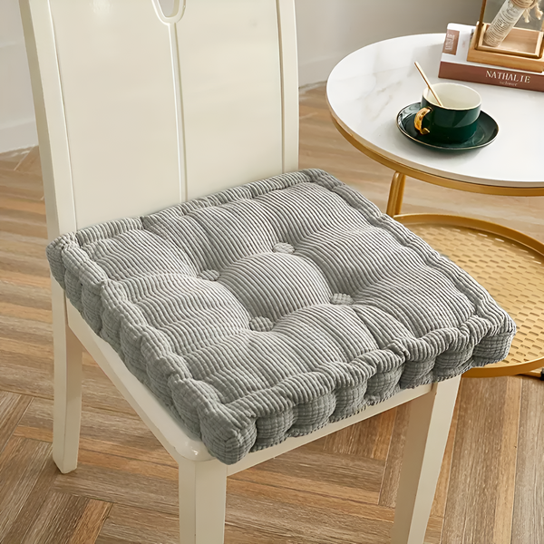 Stackable Corduroy Chair Cushions