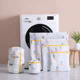 Printed Mesh Laundry Bag Set