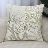 Ocean Treasures Embroidery Cushion Cover