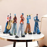 Jazz Musical Band Resin Figurine