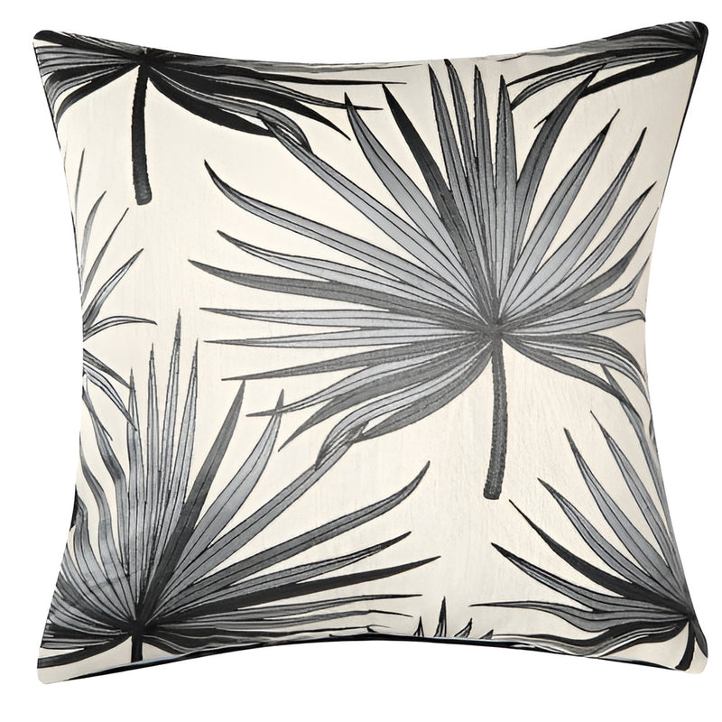 Metallic Foliage Cushion Cover