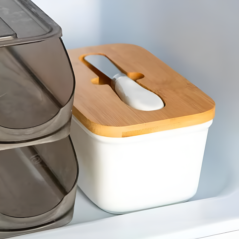 Sleek Butter Cutter Container