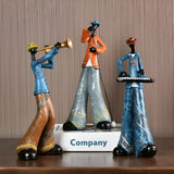 Jazz Musical Band Resin Figurine