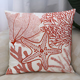 Ocean Treasures Embroidery Cushion Cover