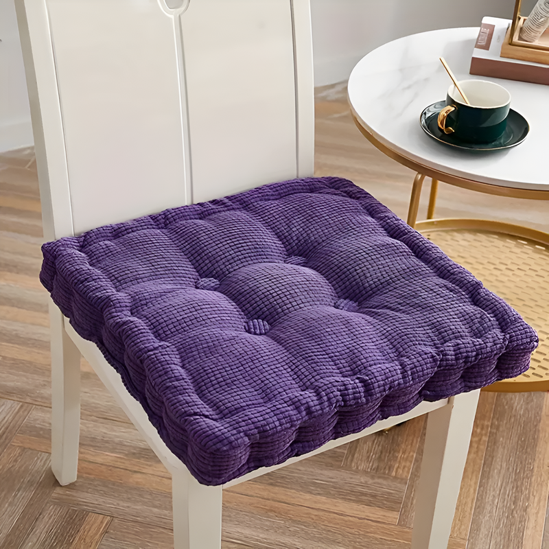 Stackable Corduroy Chair Cushions