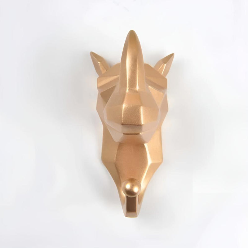 Animal Head Wall-Mounted Key Holder