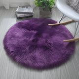 Round Cloud Soft Plush Rug