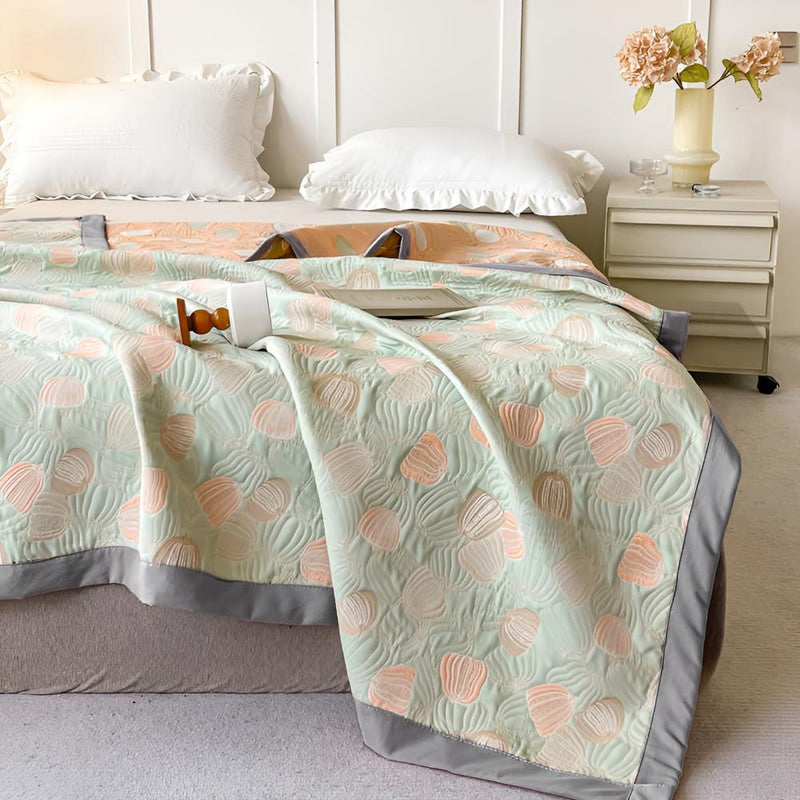 Rural Pumpkin Summer Coverlet