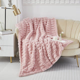 Plush Soft Faux Rabbit Blanket