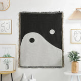 Artistic Yin Yang Tapestry Throw Blanket