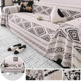 Geometric Boho Sofa Cover Throw