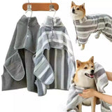 Gentle Touch Dog Drying Towel Robe