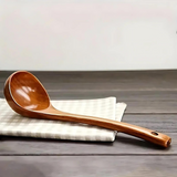 Natural Wooden Soup Spoon - 1pc