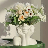 Half Face Modern Flower Vase