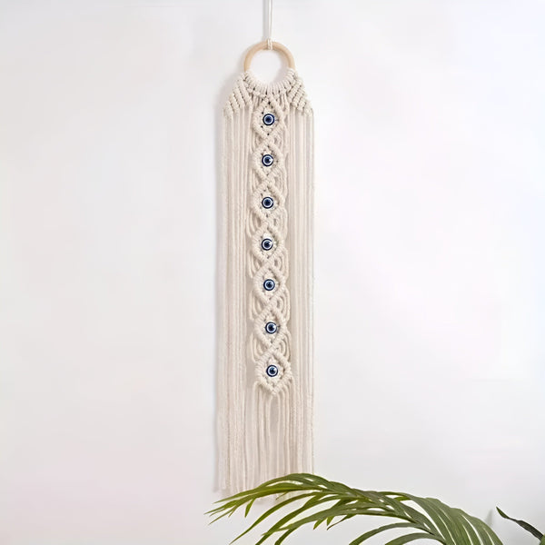 Eye-Beads Bohemian Macrame Wall Decor