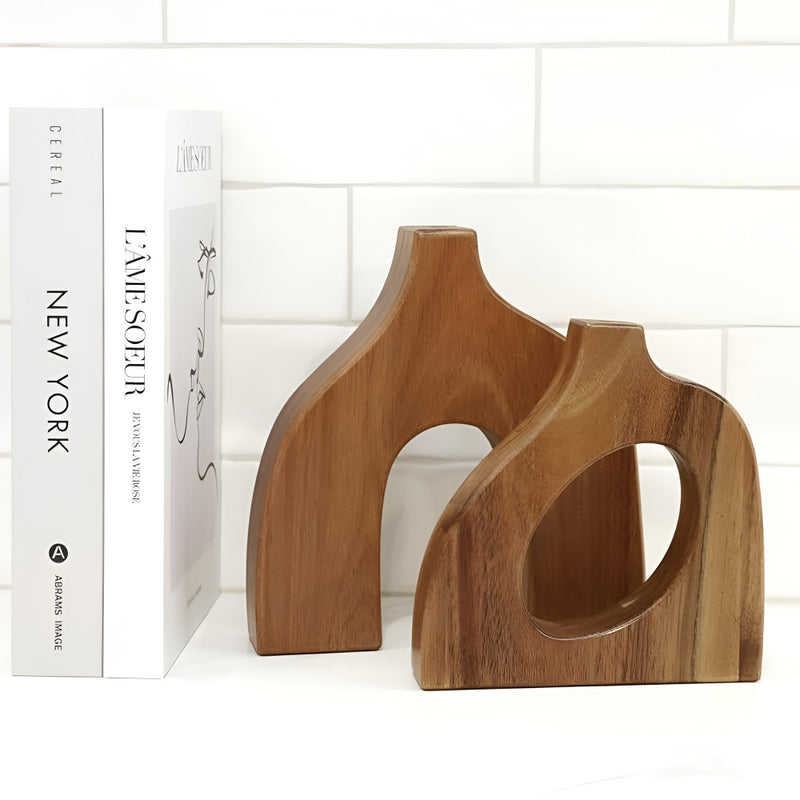 Archa Forma Wooden Vase