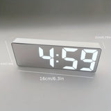 Digital LED Mirror Alarm Clock