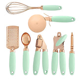 7-Piece Rose Gold Cooking Set