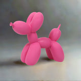 Matte Balloon Dog Resin Sculpture