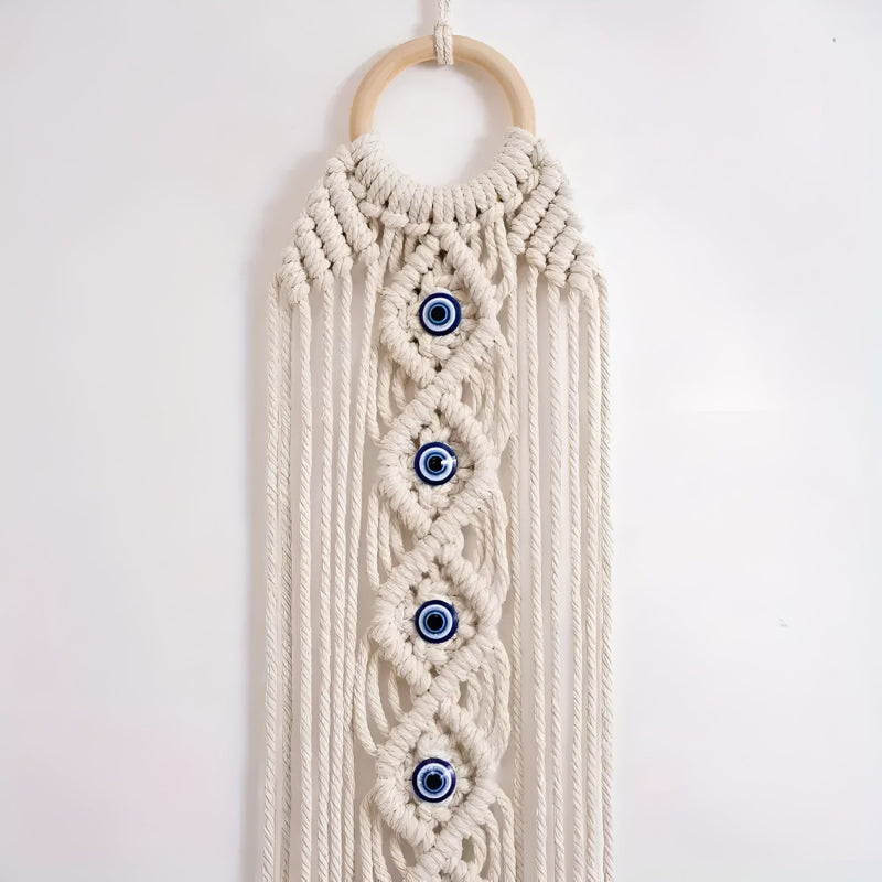 Eye-Beads Bohemian Macrame Wall Decor