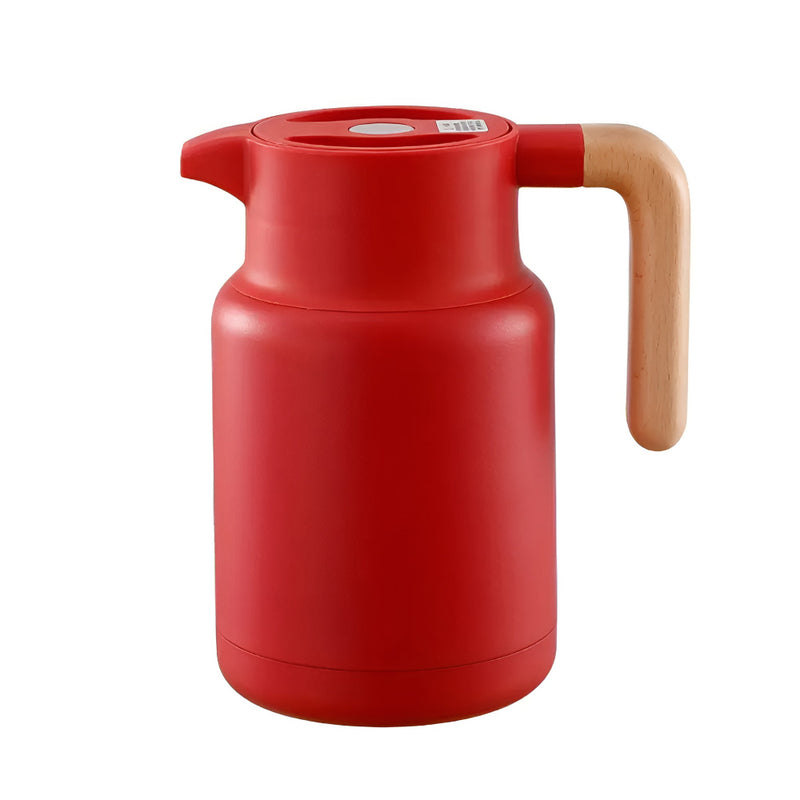 Classic Wooden Handle Thermal Carafe