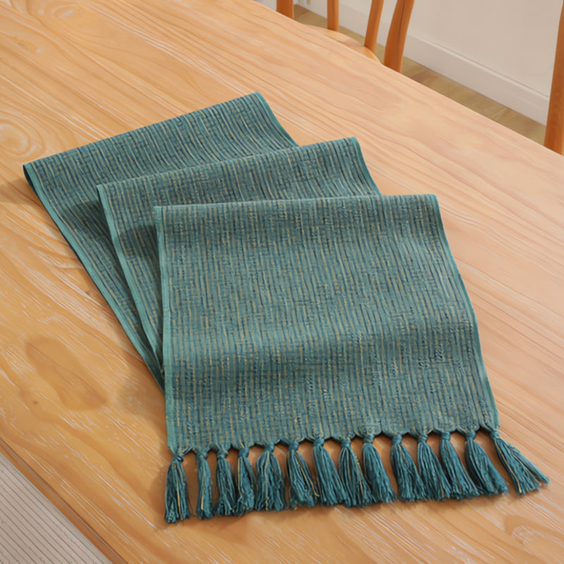 Boho Woven Dining Table Runner