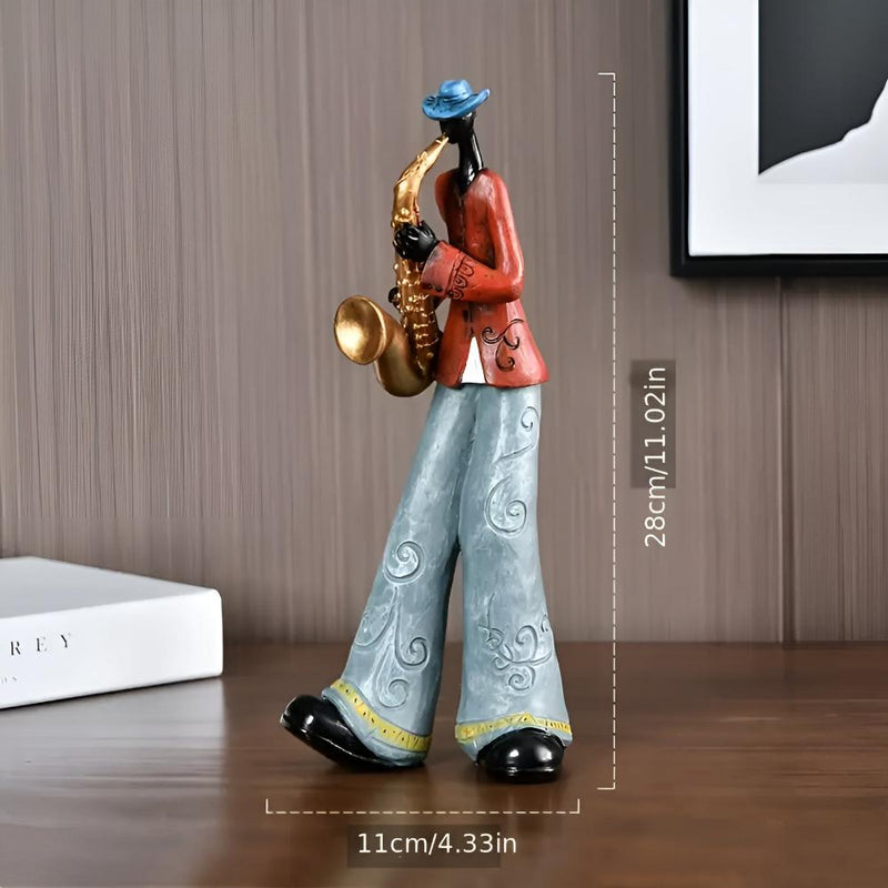 Jazz Musical Band Resin Figurine