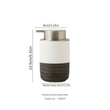 Minimalist Ceramic Soap Dispenser