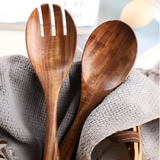 Rustic Teak Serving Set | 2 Pcs