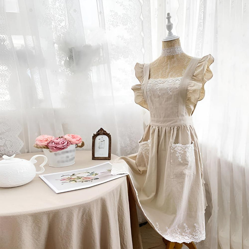 Blush Belle Ruffle Apron