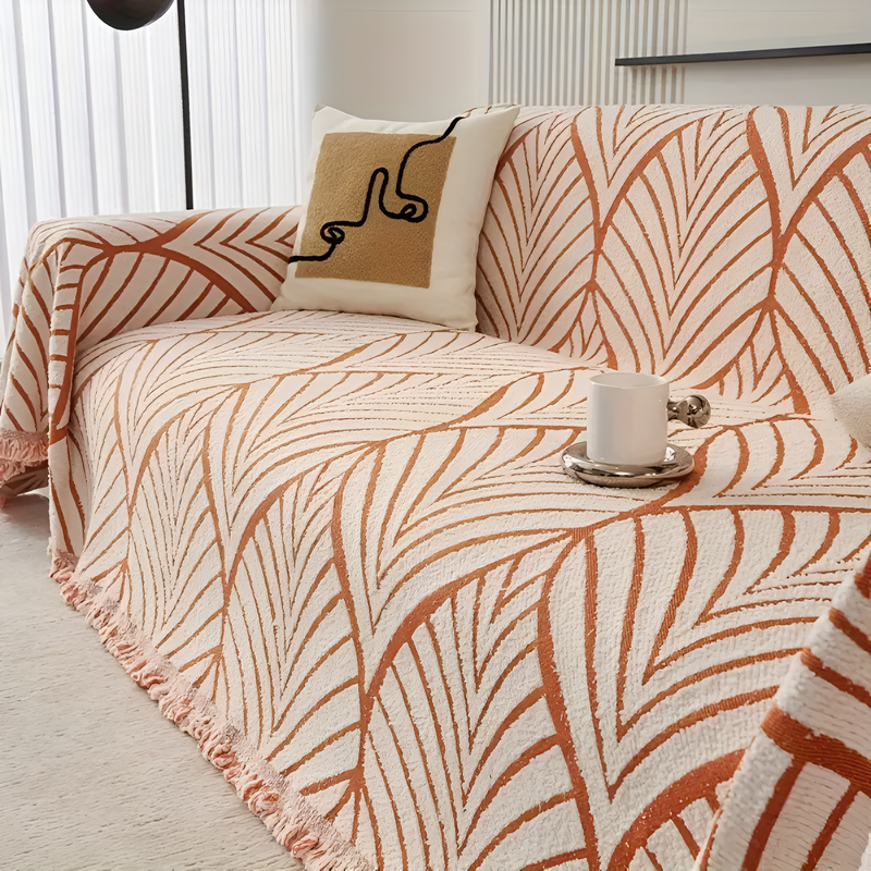 Modern Maple Leaf Sofa Cover