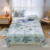 Bamboo Cotton Reversible Jacquard Throw