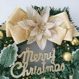 Holiday Harmony 'Merry Christmas' Wreath