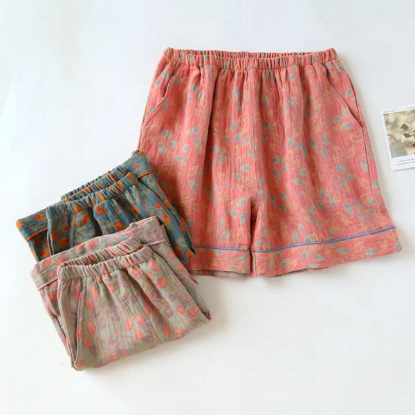 Floral Print Lounge Shorts