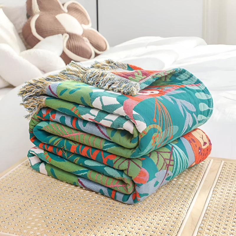 Safari Dreams Reversible Blanket