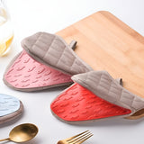 Silicone Quilted Heatproof Kitchen Mitts