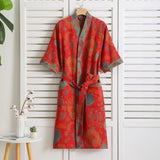 Rosebud Elegance Comfort Bathrobe