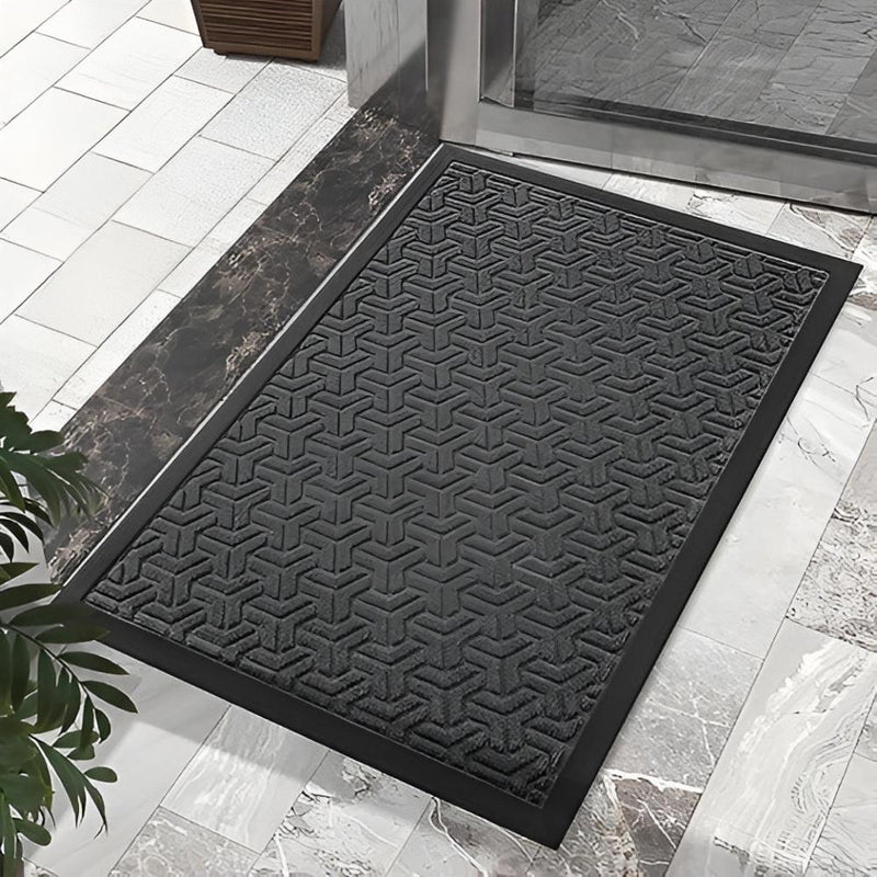 Geometric Entryway Door Mat