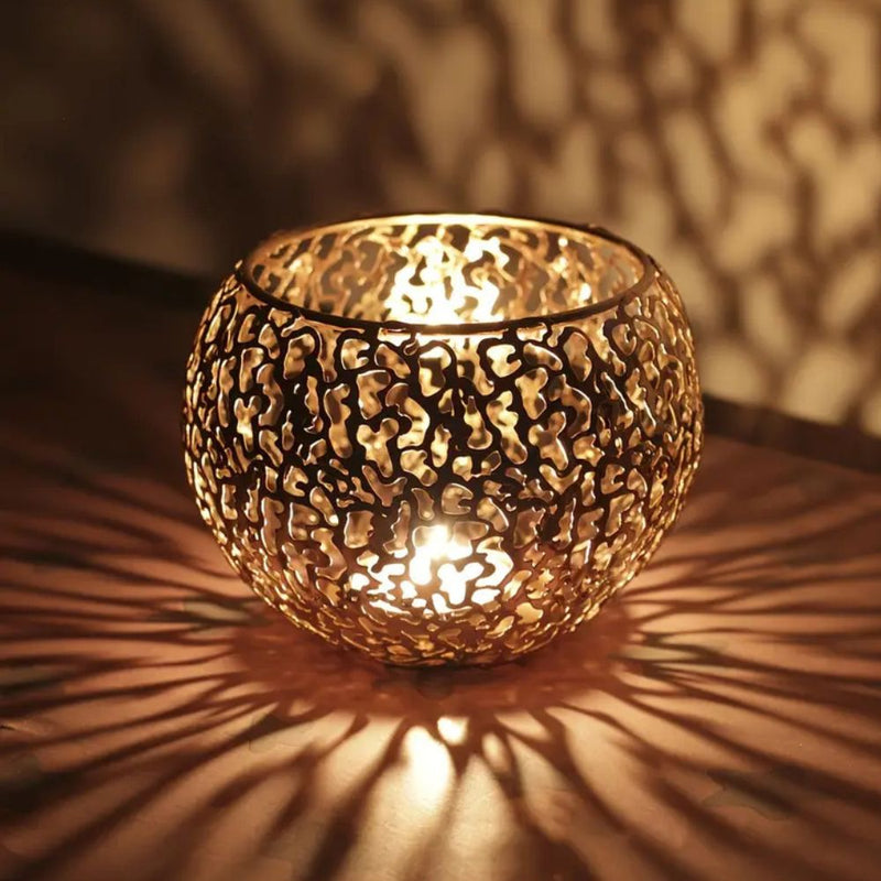 Glow Sphere Candle Holder