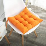 Vibrant Button-Tufted Padded Cushions