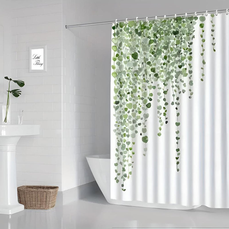 Leaf Drop Vine Shower Curtain