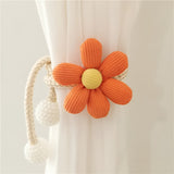 Whimsical Flower Curtain Tie Back