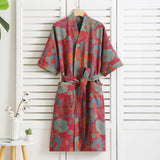 Rosebud Elegance Comfort Bathrobe