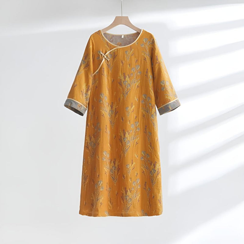 Amber Dusk Floral Nightgown