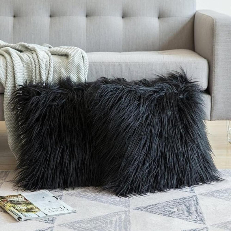 Furry Chic Cushion Cover