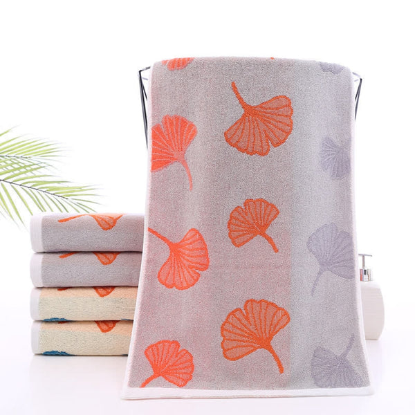 Ginkgo Bliss Cotton Towel