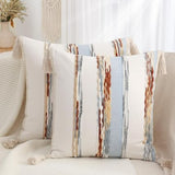 Double-Sided Boho Stripe Cushion Covers